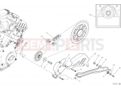 DUCATI 2019 Superbike Panigale V4 FRONT SPROCKET - CHAIN [MOD:PANV4;XST:AUS]