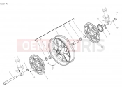 DUCATI 2019 Superbike Panigale V4 FRONT WHEEL [MOD:PANV4]