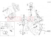 DUCATI Monster 821 REAR BRAKE SYSTEM [MOD:M 821]