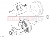 DUCATI Multistrada 1260 Enduro REAR WHEEL [MOD:MS1260E]