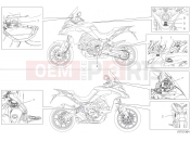 DUCATI 2020 Multistrada 950 S LABEL, WARNING [MOD:MS950S;XST:JAP]