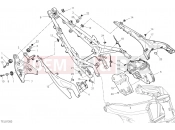 DUCATI 2020 Streetfighter V4 REAR FRAME COMP. [MOD:SFV4]