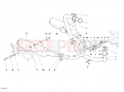 DUCATI Monster 620 Dark EXHAUST SYSTEM » EXHAUST SYSTEM