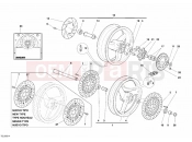 DUCATI Monster 620 Dark WHEELS » FRONT WHEEL