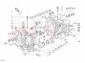 DUCATI Monster 620 Dark Single Disc MOTORIKUS ALKATRÉSZEK - BLOKKÖNTVÉNY ÉS ÉKSZÍJFEDÉL » ENGINE CASE