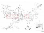 DUCATI Monster S2R 800 SWING ARM » SWING ARM