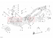 DUCATI Monster S2R 800 DARK FRAME » FRAME