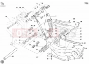 DUCATI 2004 998 Final Ed. Single-Seat REAR SHOCK ABSORBER » SWING ARM