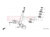 HONDA FJS600D5 ED SILVER WING 2005 F-7 STEERING STEM