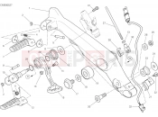 DUCATI 2021 Scrambler ICON FOOTRESTS, RIGHT