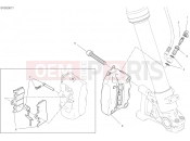 DUCATI Scrambler Desert Sled FRONT BRAKE SYSTEM [MOD:SCR800DS]