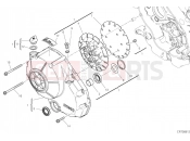 DUCATI 2020 Scrambler 1100 Pro CLUTCH COVER [MOD:SCR11DRK]