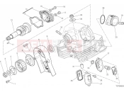 DUCATI 2019 Scrambler Full Throttle VERTICAL CYLINDER HEAD - TIMING [MOD:SCR800FT]