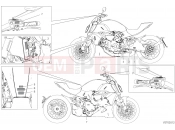 DUCATI Diavel 1260 S POSITIONING PLATES [MOD:DVL1260S;XST:JAP]