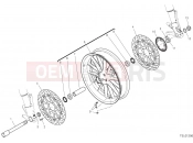DUCATI 2021 Diavel 1260 FRONT WHEEL [MOD:DVL1260]