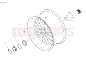 DUCATI 2021 Diavel 1260 REAR WHEEL [MOD:DVL1260]