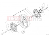 DUCATI 2021 Hypermotard 950 FRONT WHEEL [MOD:HYM 950]
