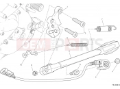 DUCATI Monster 821 Stealth SIDE STAND [MOD:M821STEA]