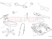 DUCATI Monster WORKSHOP SERVICE TOOLS (FRAME) [MOD:M937]