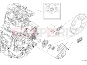 DUCATI Monster FRONT SPROCKET - CHAIN [MOD:M937]