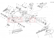 DUCATI 2021 Multistrada V4 REAR SWINGING ARM [MOD:MSV4]