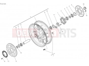 DUCATI 2021 Multistrada V4 REAR WHEEL [MOD:MSV4]