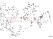 DUCATI 2021 Multistrada V4 OIL COOLER [MOD:MSV4]