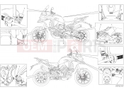 DUCATI 2021 Multistrada V4 POSITIONING PLATES [MOD:MSV4;XST:JAP]