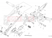 DUCATI Panigale Superleggera V4 FOOTRESTS, LEFT [MOD:PANV4SL]