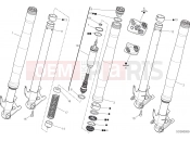 DUCATI 2021 Panigale V4 FRONT FORK [MOD:PANV4]