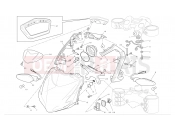 DUCATI Streetfighter 848 Headlight & instr. panel
