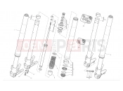 DUCATI Streetfighter 848 Front forks