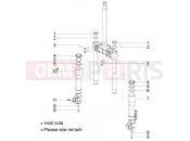 PIAGGIO Beverly 300 IE ABS (APAC) Fork's components (Kayaba)