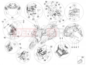 Main cable harness - Piaggio Beverly 300 IE ABS (APAC) 2020