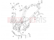 PIAGGIO BV 350 IE ABS (USA / CA) Frame/bodywork