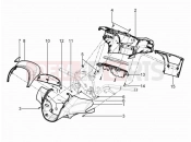 PIAGGIO BV 350 IE ABS (USA / CA) Handlebars coverages