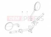Driving mirror/s - Piaggio Liberty 125 Poste 2019