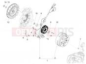 Flywheel magneto - Piaggio Liberty 125 Poste 2019