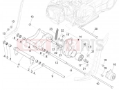Swinging arm - Piaggio Liberty 125 Poste 2019