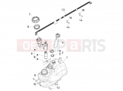 PIAGGIO MP3 350  Maxi Sport Fuel tank