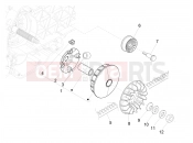 PIAGGIO MP3 500 Sport Advanced Driving pulley