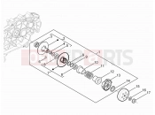 Driven pulley - Piaggio Typhoon 125 4T 2V 2018
