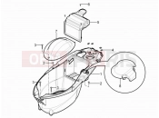 Helmet huosing - Undersaddle - Piaggio Typhoon 125 4T 2V 2018