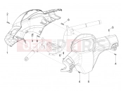 Handlebars coverages - Piaggio Typhoon 125 4T 2V 2020