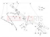 PIAGGIO Zip 50 4T Handlebars - Master cil.
