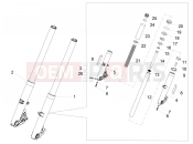 MOTOGUZZI Eldorado 1400 ABS (APAC) Front fork Kaifa