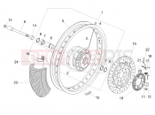 Front wheel - Motoguzzi V7 III Rough 750 2021