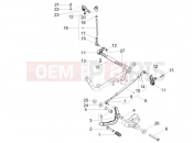 Gear lever - Motoguzzi V7 III Rough 750 2021