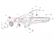 MOTOGUZZI V85 TT Travel Pack Swing arm