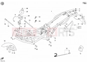 DUCATI 2003 Monster 620 FRAME » FRAME